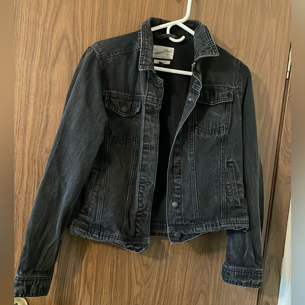 Black Jean Jacket